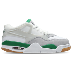 Grade School Shoes - Jordan 4 Rm Bg - White-Pine Green-Neutral Grey