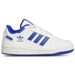 Primaire-College Chaussures - adidas Forum Low Cl - Core White-Royal Blue