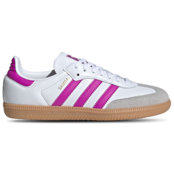 Primaria y colegio Zapatillas - adidas Samba OG - Cloud White-Purple Burst