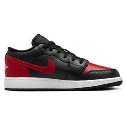 Primaire-College Chaussures - Jordan Aj1 Low - Black-Varsity Red-Varsity Red