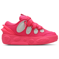 Grade School Shoes - Puma Lafrance Pink Carpet - Glowing Pink-Glacial Gray