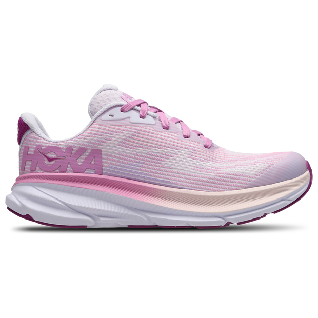 HOKA Clifton 9 kindersneaker roze