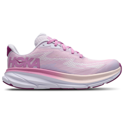 Grade School Shoes - Hoka Clifton 9 - Starlight Glow-Wildflower