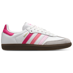 Primaire-College Chaussures - adidas Samba OG - White-Orchid Fusion-Rose Tone