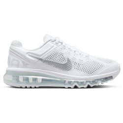 Grade School Shoes - Nike Air Max 2013 - White-Mtlc Silver-Black