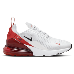 Grade School Shoes - Nike Air Max 270 - Photon Dust-Black-Picante Red