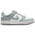 Nike Dunk Low - Grade School Shoes White-Lt Smoke Grey-White