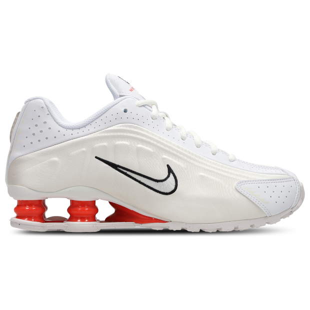 Nike Shox Unisex Shoes - White - Size: 3.5 - Plastic/Polycarbonate - Foot Locker - CW2626-102