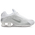 Nike Shox R4 - Grade School Shoes White-Mtlc Silver-White
