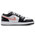Jordan 1 Low SE - Grade School Shoes White-Rust Pink-Black