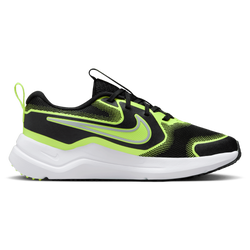 Grade School Shoes - Nike Cosmic Runner Road - Black-Volt