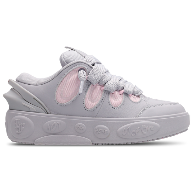 Puma Lafrance Wolf Kindersneakers - Grijs - Maat 36 - Leer