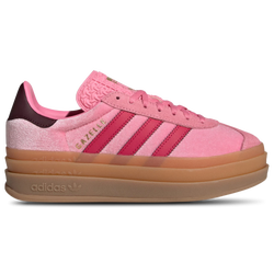 Grundschule Schuhe - adidas Gazelle Bold - Bliss Pink-Ruby Red-Maroon