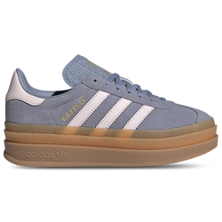Primaria y colegio Zapatillas - adidas Gazelle Bold - Silver Violet-Almost Pink-Gum 1