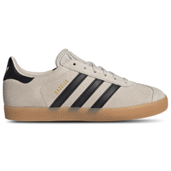 Grade School Shoes - adidas Gazelle - Alumina-Core Black-Gum 3