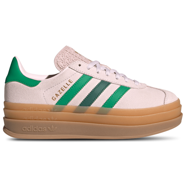 Adidas Gazelle Bold, Kids Pink Suede Shoes   Grade-School,  Size 3.5