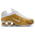 Nike Shox R4 - Grade School Shoes Mtlc Gold-Mtlc Gold-White