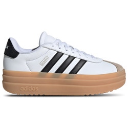 Grade School Shoes - adidas VL Court Bold - Cloud White-Core Black