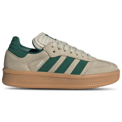 Grundschule Schuhe - adidas Samba XLG - Putty Grey-Collegiate Green