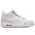 Jordan 3 Retro - Grade School Shoes White-Metallic Silver-White