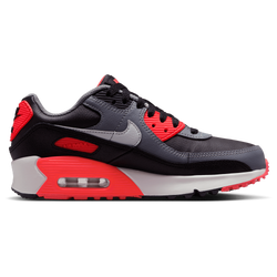 Grade School Shoes - Nike Air Max 90 - Black-Cool Grey