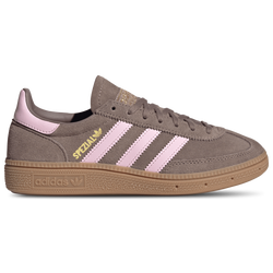 Grade School Shoes - adidas Handball Spezial - Trace Brown-Clear Pink