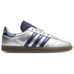 Primaire-College Chaussures - adidas Samba Jp - Silver Met-Dark Blue-Gum 3