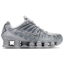Grade School Shoes - Nike Shox Total - Wolf Grey-Iron Grey