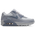 Nike Air Max 90 - Grade School Shoes Wolf Grey-Armory Blue-Stealth