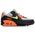 Nike Air Max 90 - Grade School Shoes Lt Smoke Grey-Limelight