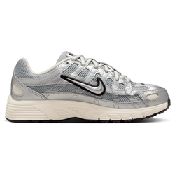 Grade School Shoes - Nike P-6000 - Metallic Silver-Metallic Silve
