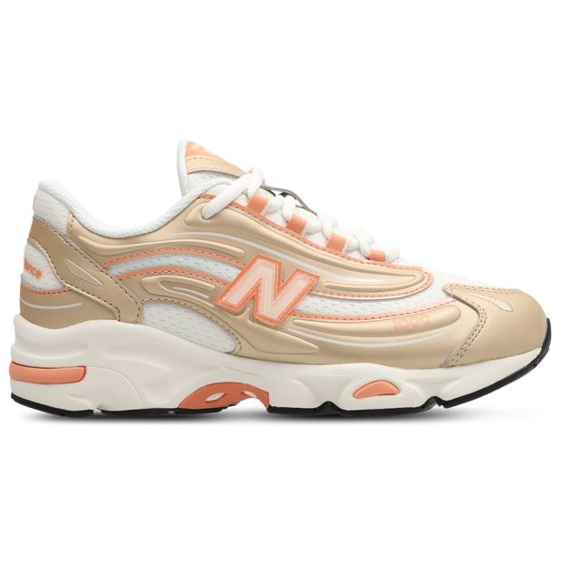 New Balance 1000 Kid's Sneakers - Pink - Size 3.5 - Leather - GC1000FP