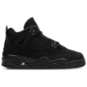 Retro 4 - Grade School - Black / Black / Lt Graphite