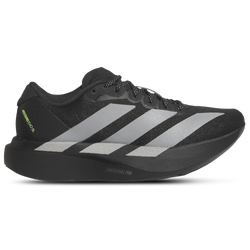 Grade School Shoes - adidas Adizero Evo SL - Black-Mtllc Silver-Signal Green