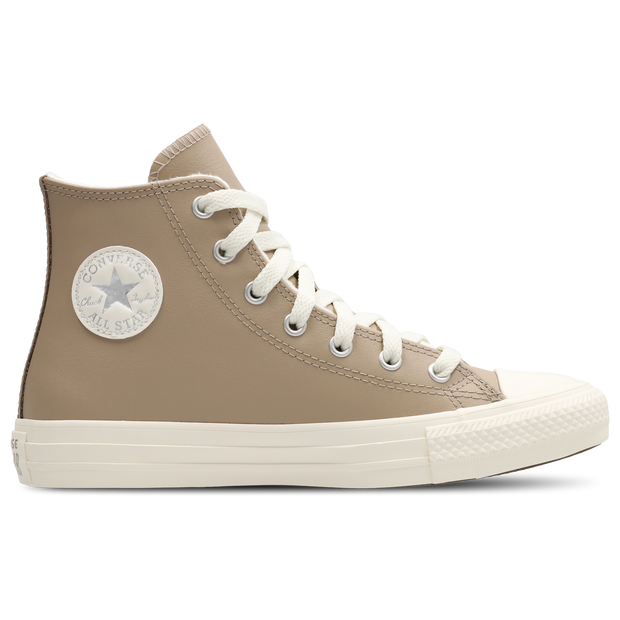 Converse Ctas Lift Hi Kid's Sneakers - Beige - Size 3.5 - Leather - A14332C