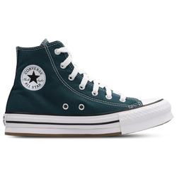 Grade School Shoes - Converse Ctas Eva Lift - Darkly Jaded-White-Natural Ivory