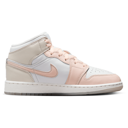 Scuola elementare e media Scarpe - Jordan 1 Low - Sail-Sea Glass