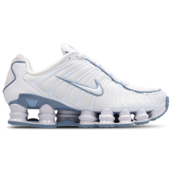 Primaire-College Chaussures - Nike Shox Total - White-White-Work Blue
