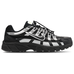 Grade School Shoes - Nike P-6000 - Black-Black-Mtlc Silver