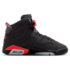 Retro 6 - Grade School - Black / Lt Crimson