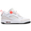 Jordan Spizike Low - Primaire-College Chaussures White-Brt Crimson-Vast Grey