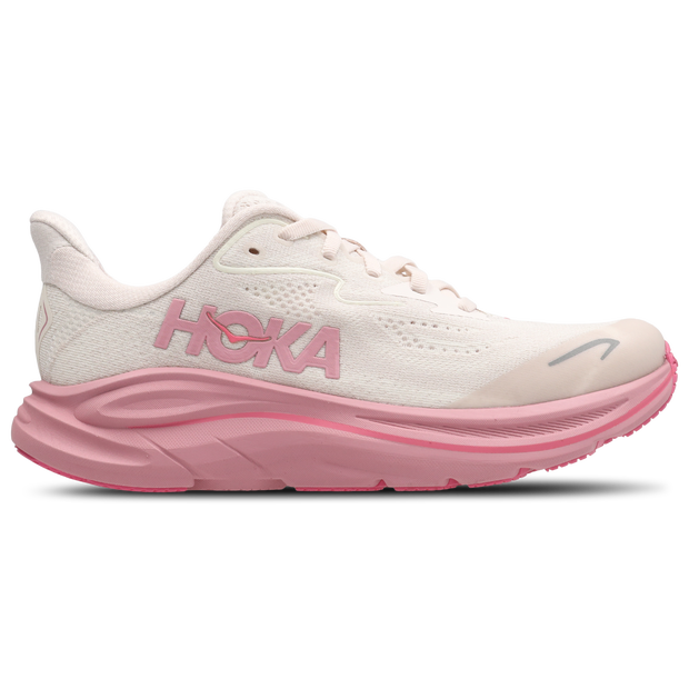 Hoka Unisex Niño Beige Clifton 10 Zapatillas Para Niños - Talla 40 - Malla/Sintético