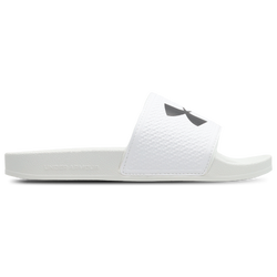 Grade School Shoes - Under Armour Armour Slide - White-White-Black