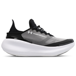 Grade School Shoes - Under Armour Nova - Black-White-White