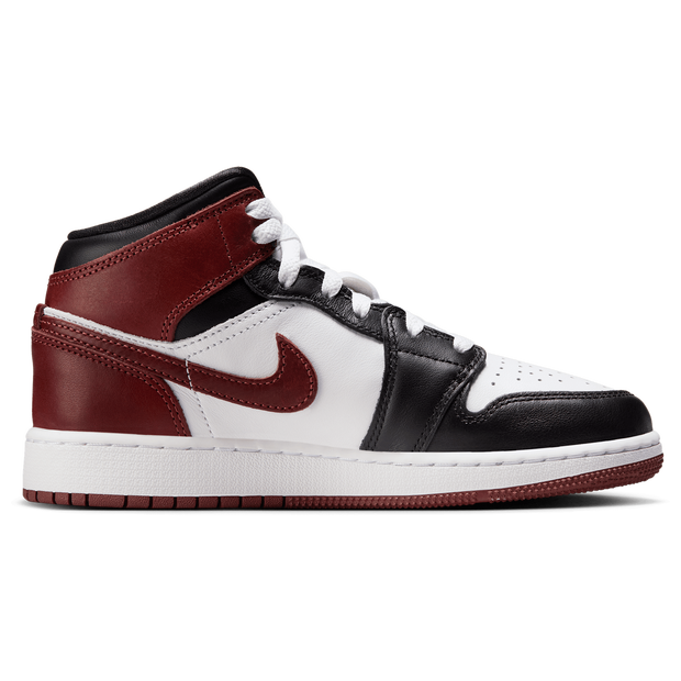 Air Jordan 1 Mid SE GS 'Dark Pony' | White | Kid's Size 6.5 - HF3193-102