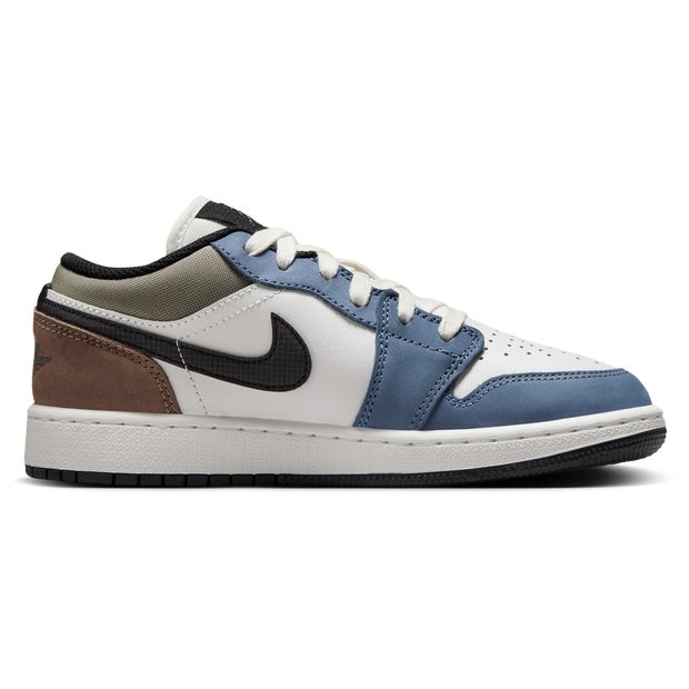 Air Jordan 1 Low sko til store barn - Hvit - HV5973-101