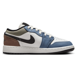Primaire-College Chaussures - Jordan 1 Low - Summit White-Summit White