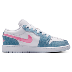 Grundschule Schuhe - Jordan 1 Low - Cobalt Bliss-White