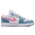 Jordan 1 Low - Grundschule Schuhe Cobalt Bliss-White