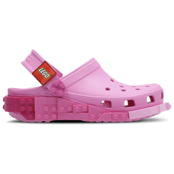 Grundschule Flip-Flops and Sandals - Crocs Classic Lego Clog - Taffy Pink-Taffy Pink